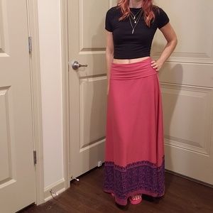 LulaRoe Maxi Skirt Sz XS